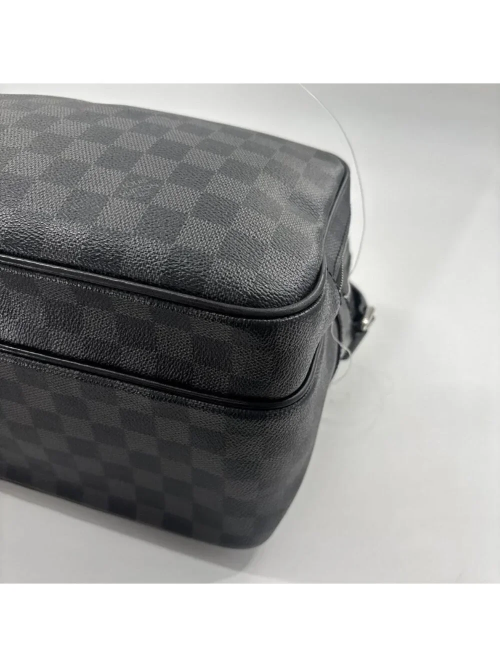 Louis Vuitton Damier Graphite Io Shoulder Bag Black